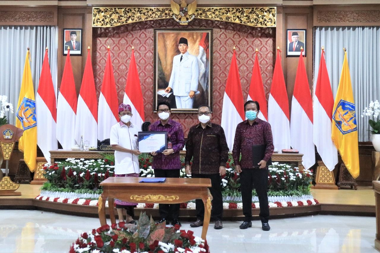 podiumnews.com-Badung Terima Penghargaan Nominasi TPID Berprestasi 2021